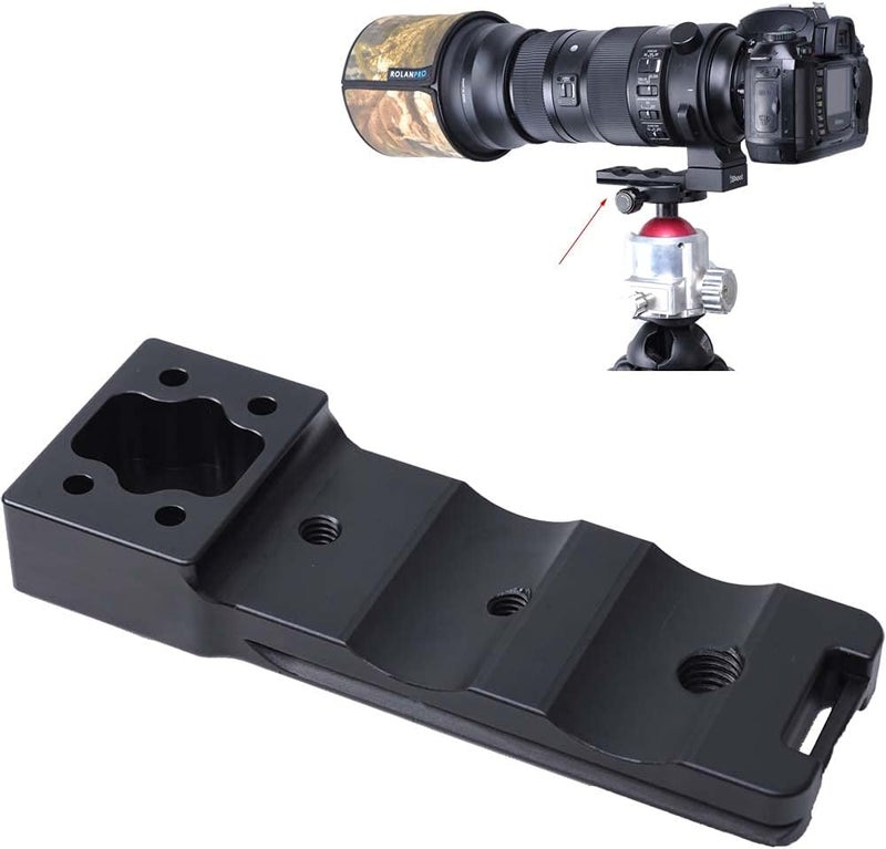 iShoot Lens Collar Foot Stand Tripod Mount Ring Base Compatible with Sigma 150-600mm f/5-6.3 DG OS HSM Sports, 60-600mm f/4.5-6.3 DG OS HSM Sports, 70-200mm f/2.8 DG OS HSM Sports, 500mm f/4 DG OS HSM Sports - Image 1